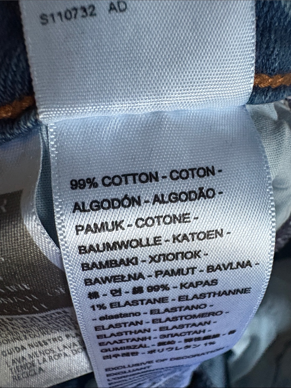 Levi's Straight-Leg Mid Blue Women's Jeans - Picture 3 of 3